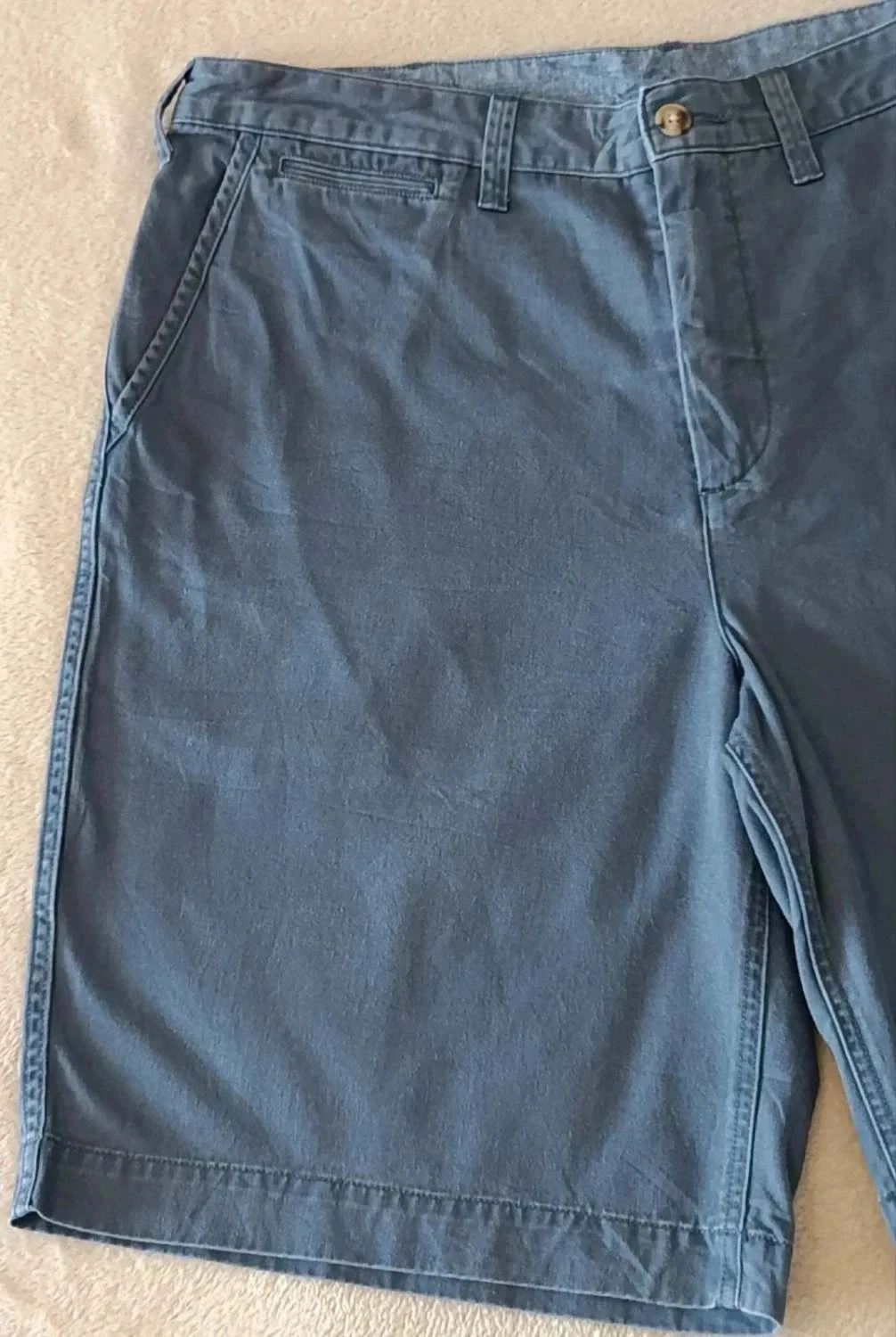 Polo Ralph Lauren azul de ajuste relajado con logo bordado Talla 35 – photo 4